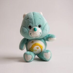 Vintage 2002 Beanie Baby Care Bears Turquoise Plush Toy